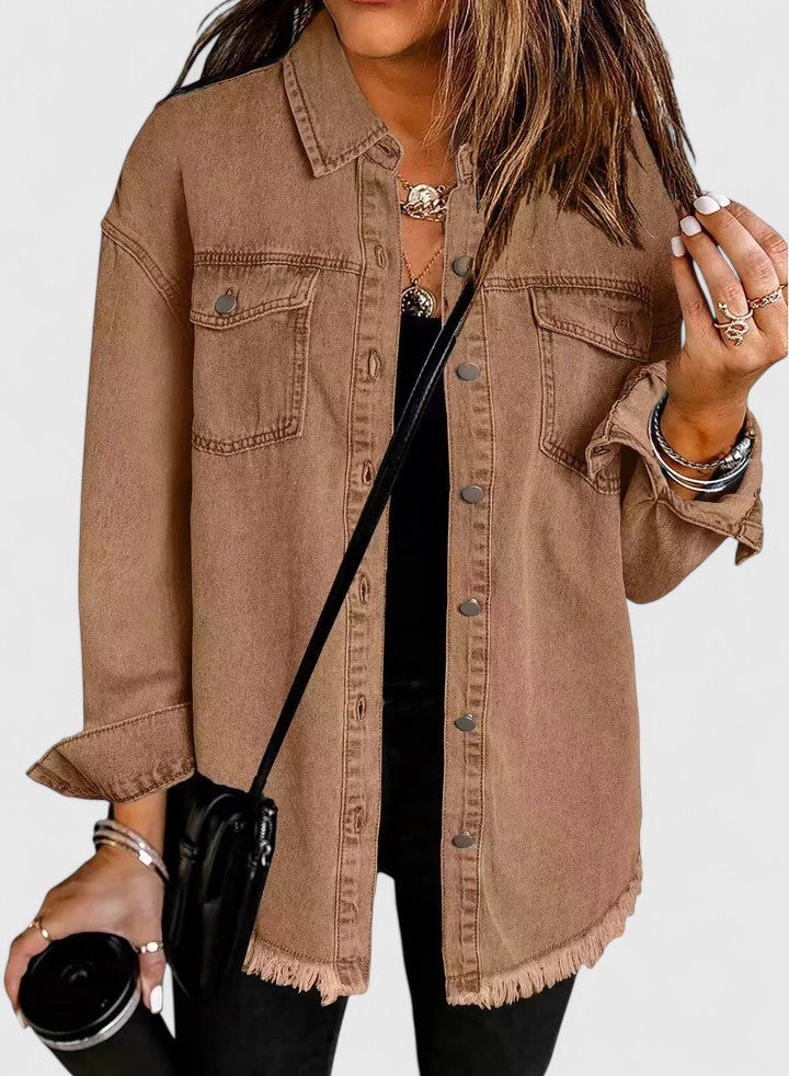 Rihanna | Sophisticated Denim Jacket