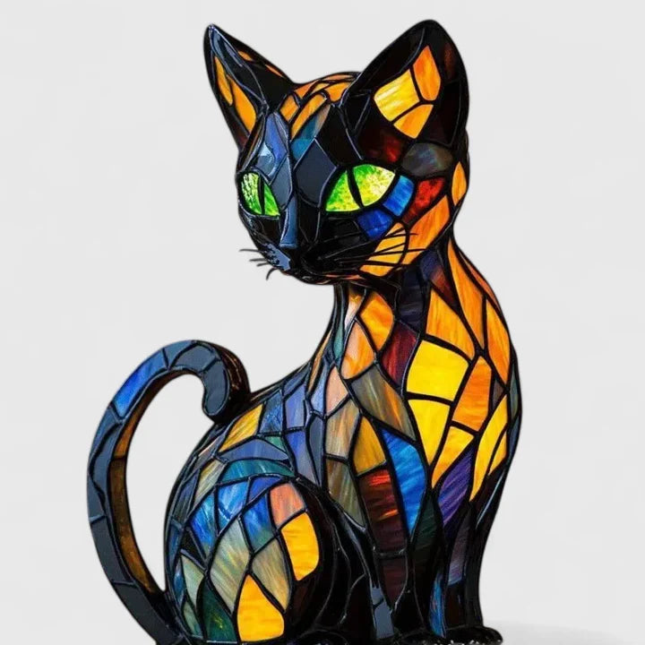 Radiant Midnight Cat